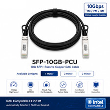10G SFP+ Passive DAC Cable For Intel X520 X540 X550 X710 E810 1M-3M picture