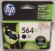 HP 564XL CN684WN High Yield Black Ink Cartridge April 2023 New Sealed  picture