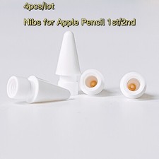 4 Packs Tips Nib Replacement for Apple Pencil 1st Gen 2nd Gen Pen iPad Pro picture