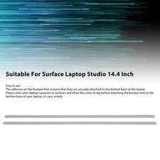 Laptop Rubber Feet Strips Prevent Slip Replacement Bumper Feet Strips For picture