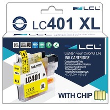 LCL LC401XL Yellow High Yield Ink Cartridge for LC401 LC401XLY LC401Y Ink picture