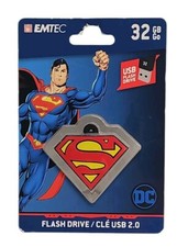 Superman DC Comics 32GB USB Flash Drive Keychain Collectible New  picture