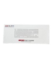 AJAZZ AK873 Wired 87 Key TKL Retro Color Mechanical Gaming Keyboard RGB Backlit picture