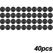 CBC-40 Cable Clips - Black, 40 Pack picture