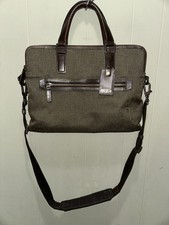 TUMI BEACON HILL BRANCH SLIM LAPTOP BRIEF CASE MESSENGER SATCHEL BAG LEATHER EUC picture