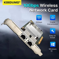 10Gbps Double Port Ethernet Card X540-T2 Chipset PCIE-X8 Nework Extend Adapter D picture