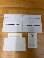 Microsoft Windows 8 Pro 32-Bit & 64-Bit Installation Discs with Product Key Card picture