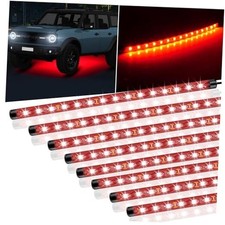 8 Pcs Car Led Light Strip IP67 Waterproof 11