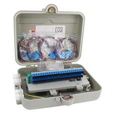 SC FC UPC 48C Outdoor Fiber Distribution Box Fiber Optic Splitter Box Wall Mount picture