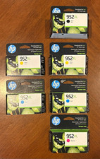 HP 952XL Genuine/Original Inkjet Ink Cartridges Set Black Cyan Magenta Yellow picture