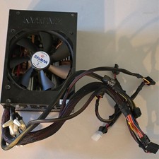 UNTESTED Zalman Dual Heatpipe Cooled 850 Watt Power Supply ZM850-HP 80 Plus Rate picture
