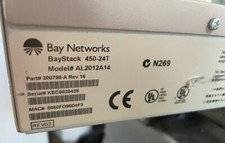 Bay Networks 24 port gigabit ethernet switch picture