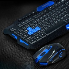 2.4 G Wireless Gaming Keyboard Mouse Combo picture