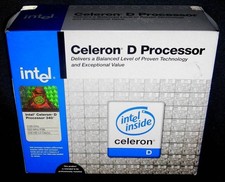 2005 Intel Celeron D Processor 340 2.93 GHz New Sealed picture