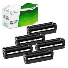 TCT 5PK CLT506L Color Toner Cartridge Set For Samsung CLP-680 CLX-6260 series picture