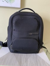 Tumi Black Alpha Backpack Model 22182D4 Ballistic Nylon Laptop Carryall bag picture