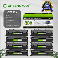 8x High Yield CF280X Black Toner Fits For HP Laserjet Pro 400 M401a M401d M401dw picture