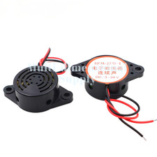 2PCS 100DB Alarm DC 3-24V Electronic Buzzer Continuous NEW picture