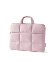 Laptop Sleeve Puffer Slim Protective Case for Women 13.3-14 Inch Baby Pink picture