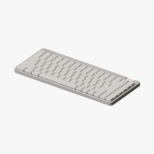 LOFREE Flow Compact Keyboard, White/Gray, QWERTY Layout English picture