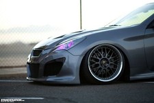 Cars hyundai genesis tuning Desk Mat Stitched picture