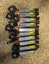 10x MDH200PC4.2 LED Power Supply 4.2V 40A 168W Tested Working w/Fans picture
