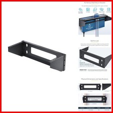 StarTech RK419WALLV-N 4U Vertical Wall-Mount Bracket 19in 121lb 55kg picture