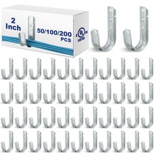 Gisafai 100 Heavy Duty J Hooks, 2 Inch picture