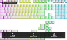Pudding v2 PBT Keycaps | 145 Double Shot Translucent ANSI US & ISO Layout | OEM picture