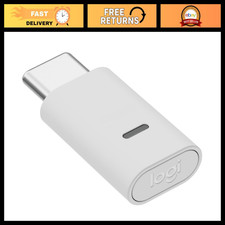 USB-C Wireless Receiver for Headsets, Off White, Plug & Play, Low Latency picture