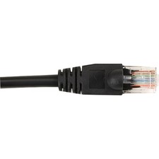 Black Box CAT6PC015BK25PAK 15ft Patch Cable Stranded Black picture