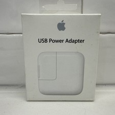 NEW Apple 12W Single USB Wall Charger Power Adapter (MD836LL/A - A1401) - Whs1 picture