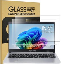 2-Pack Tempered Glass Screen Protectors for 15.6