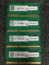 Lot 4 Transcend 2GB 1Rx8 PC3-8500 DDR3-1066 SO-DIMM non-ECC Desktop Memory picture