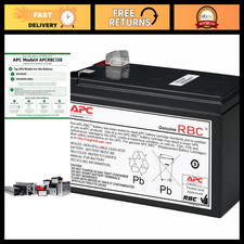 Replacement UPS Battery for Back-UPS BX1000M, APCRBC158, High Performance, Relia picture