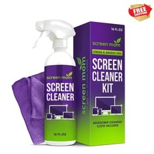 Screen Cleaner Spray and Microfiber Cloth 16oz Screen Cleaner Spray and Wipe ... picture