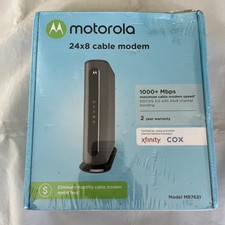 Motorola MB7621 1802 V1.0 Modem 1000 MBPS 24x8 Cable - Brand New Sealed picture