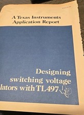 1976 Texas Instruments Application Report Designing Switching Voltage Regulators picture