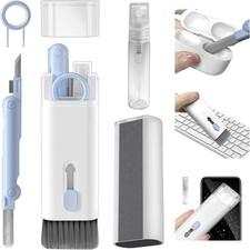 7-in-1 Keyboard Cleaner Kit Cleaning Brush Earphone Headset Keycap Puller picture