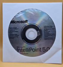 Vintage Microsoft IntelliPoint 5.0 Mouse CD Software - 2003 picture