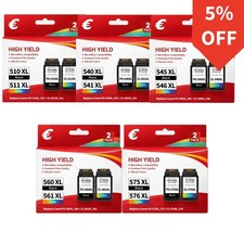 Cartridges for Canon PG510 CL511 PG540 CL541 PG545 CL546 PG560 CL651 PG575 CL57... picture