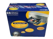 HP DeskJet 710C Inkjet Printer Hewlett Packard Brand New SEALED OPEN BOX picture