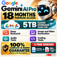 Google AI Pro 18-Month Premium Access | 100% Complete Period Guarantee | GLOBAL picture