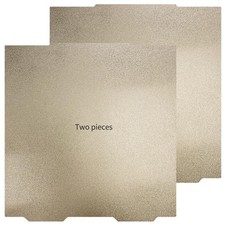 2 Pack 365x365mm Double-Sided Textured Flexible PEI Build Plate for 3D Printers picture