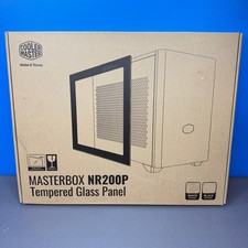 COOLER MASTER MASTERBOX NR200P TEMPERED GLASS SIDE PANEL BLACK NEW IN BOX picture