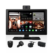ATOTO P10 9” Portable Carplay Screen, AI Agent Android Car Stereo, Front/Back picture