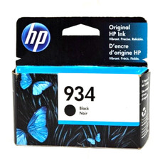 New HP 934 Black Ink Cartridge C2P19AN Factory Sealed EXP 09/2022 picture