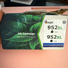 Grnjet 952XL Black Compatible Ink Cartridge 2-Pack picture