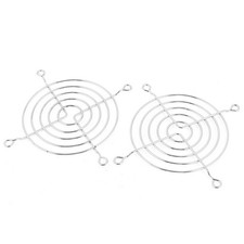 2 x Metal Wire Finger Guard Protect Grill for 90mm Computer PC Cooling Fan picture
