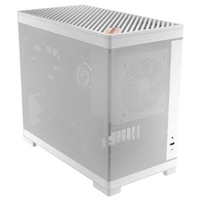 OKINOS Mini Art 4 - White, Mini Tower, Micro-ATX/ITX, Mesh Panels, USB-C 10Gb... picture